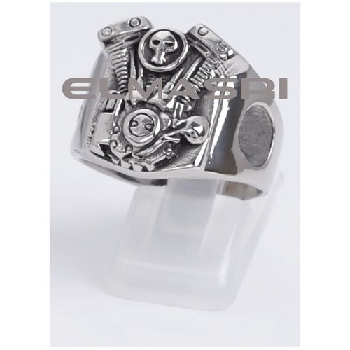 Biker rocker ring edelstahl - rocker,