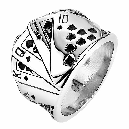 Herren biker rocker - herren, ring