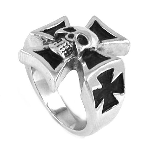 Eisernes kreuz skull totenkopf - kreuz,