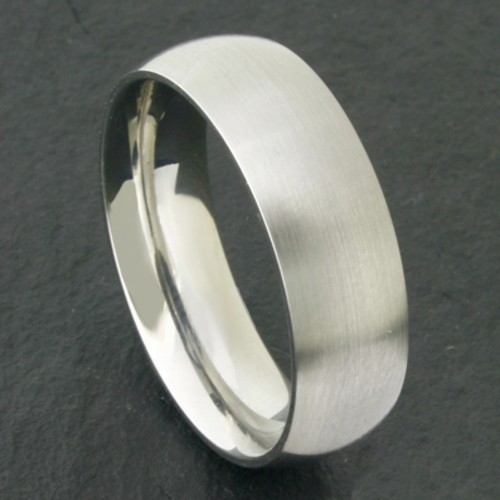 Edelstahl ring bandring - edelstahl,