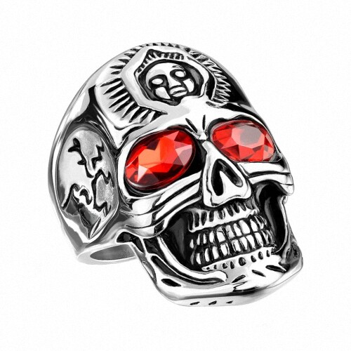 Herren biker edelstahl - biker,