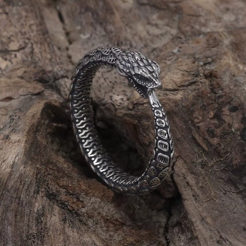Ouroboros schlang ring - schlang,
