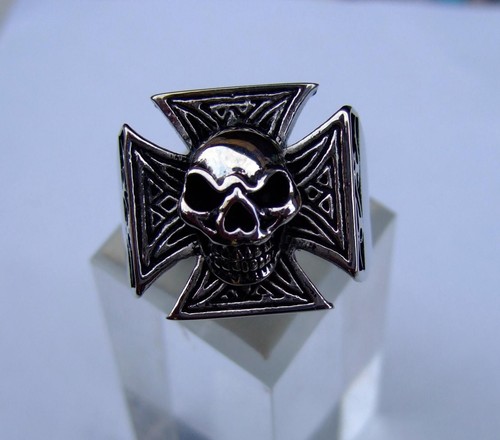 Ring edelstahl skull eisernes - skull,