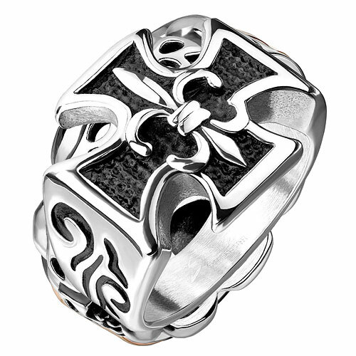 Biker rocker ring - rocker,
