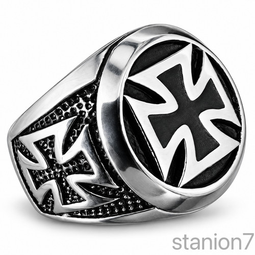 Eisernes kreuz ring - ring, edelstahl