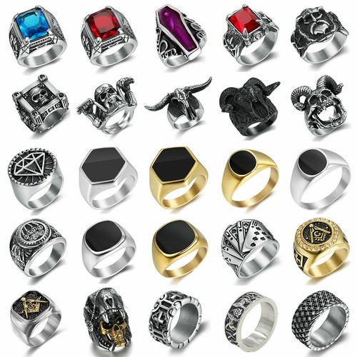 Totenkopf biker ring - totenkopf,
