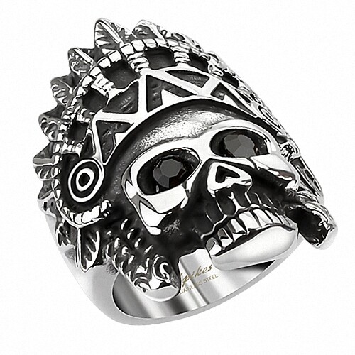 Biker rocker ring apache - rocker,