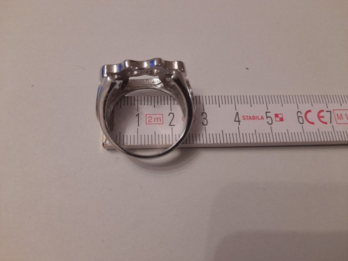 Fingerring bikerring - x,