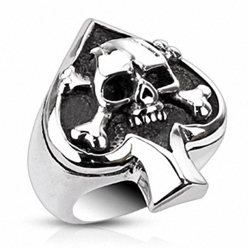 Biker ring edelstahl rocker - ring,
