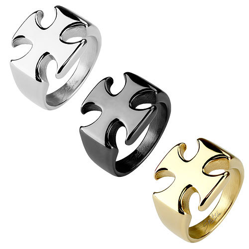 Biker rocker herren ring - biker,
