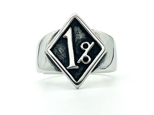 Edelstahl ring biker - ring,