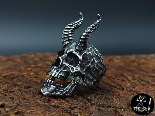 Ring teufel totenkopf skull - ring,