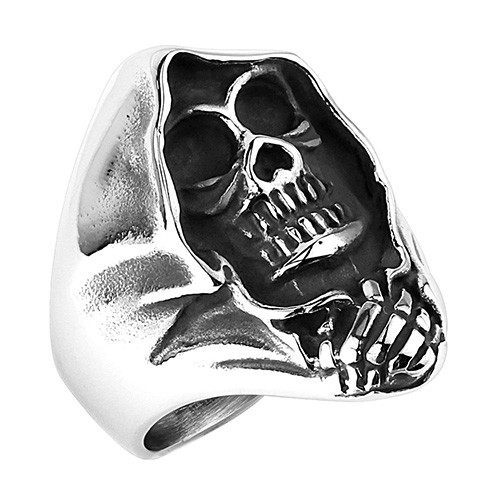Biker rocker ring - ring, sensenmann