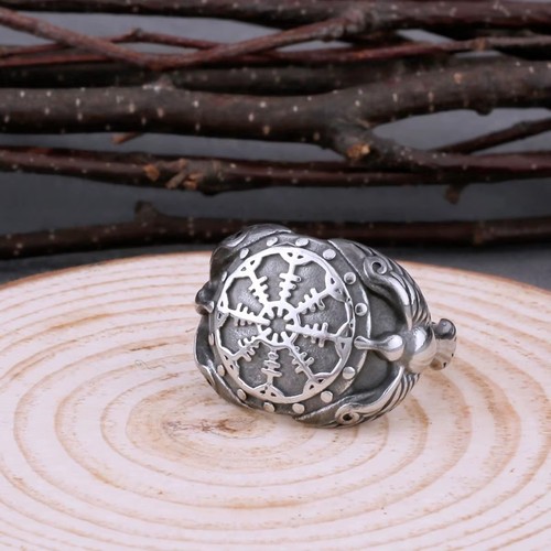 Vegvisir wikinger ring - wikinger, –