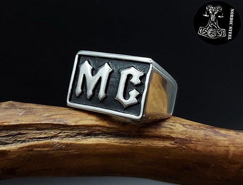 Ring edelstahl motorradclub - ring,