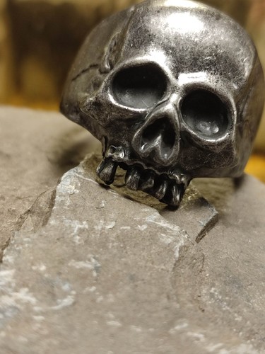 Herren ring totenkopf - 69, in