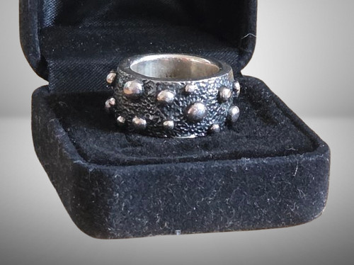 Massiver statement ring noppen - statement,