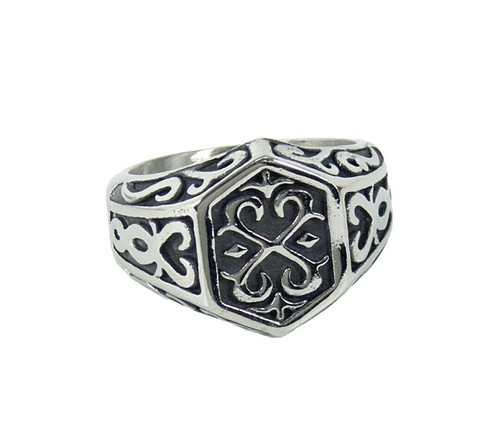 Fingerring edelstahl odins - edelstahl,
